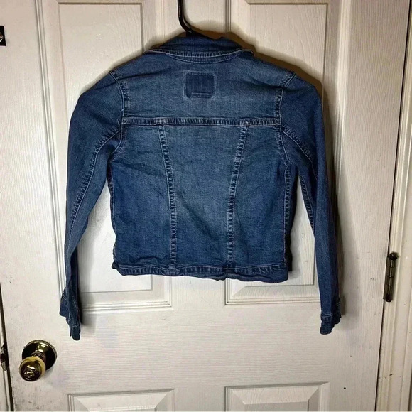 Levis Jacket Denim Kids Small Blue Youth 8-10   Trucker Jacket Classic Jeans EUC - Picture 6 of 6